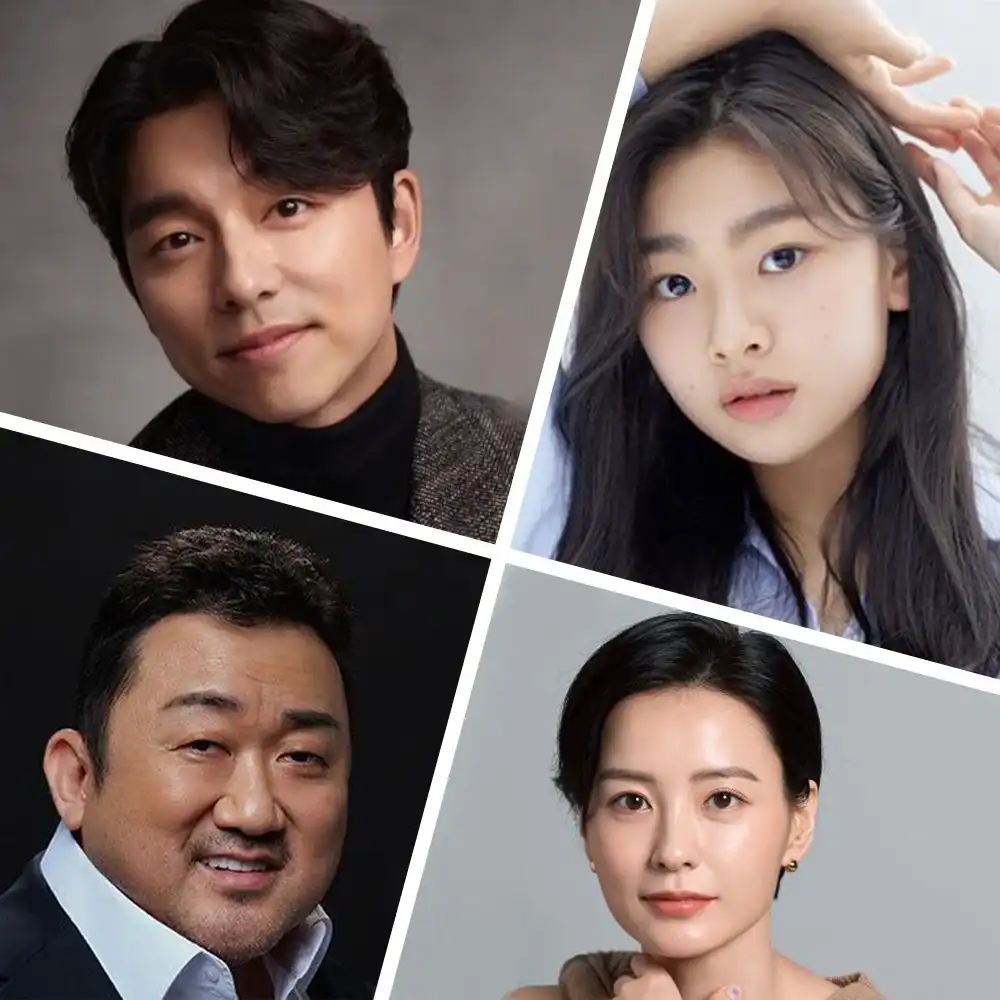 Pemeran utama film Train to Busan termasuk Gong Yoo, Kim Su-an, Ma Dong Seok, dan Jung Yu-mi.